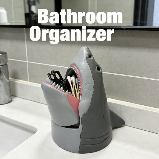 🦈 Shark-Shaped Storage Box & Popcorn Bucket