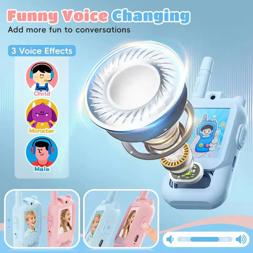 2025🔥Kids Video WalkieTalkies (2 Pack)